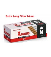 Гильзы для набивки сигарет Magnus Extra Long 24 мм 200 штук