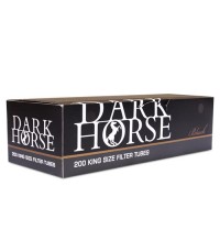 Сигаретные гильзы Dark Horse черные 200 шт