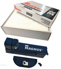 Набор для набивки сигарет Magnus — сигаретные гильзы, фирменная машинка для набивки сигарет